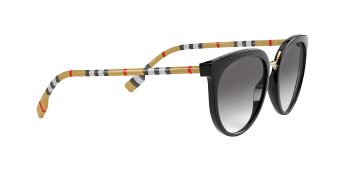 BURBERRY BE 4316 385311 54 Kadın Çekik Güneş Gözlüğü - 12
