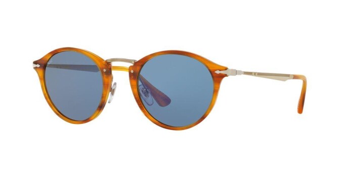 PERSOL PO 3166S 960/56 49 Erkek Yuvarlak Güneş Gözlüğü - Persol