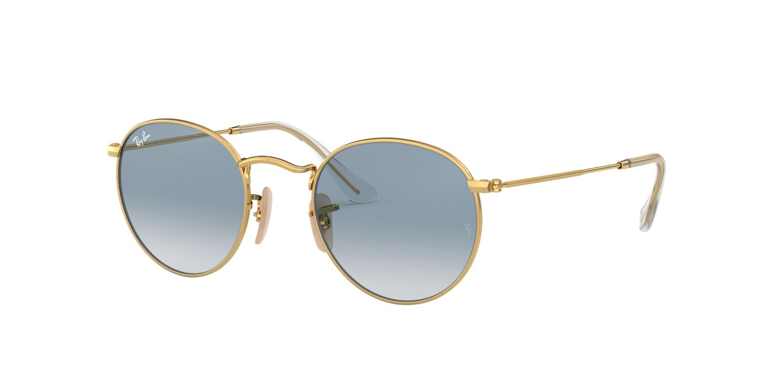 RAY-BAN RB 3447N 001/3F 50 ROUND METAL  Unisex Oval Güneş Gözlüğü