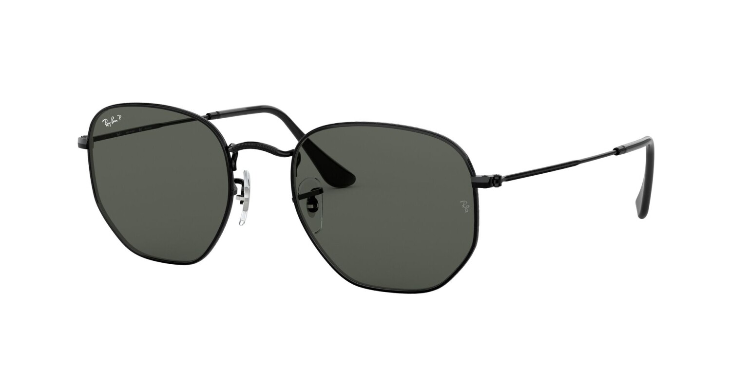 RAY-BAN RB 3548N 002/58 54 HEXAGONAL FLAT LENSES Erkek Köşeli Güneş Gözlüğü