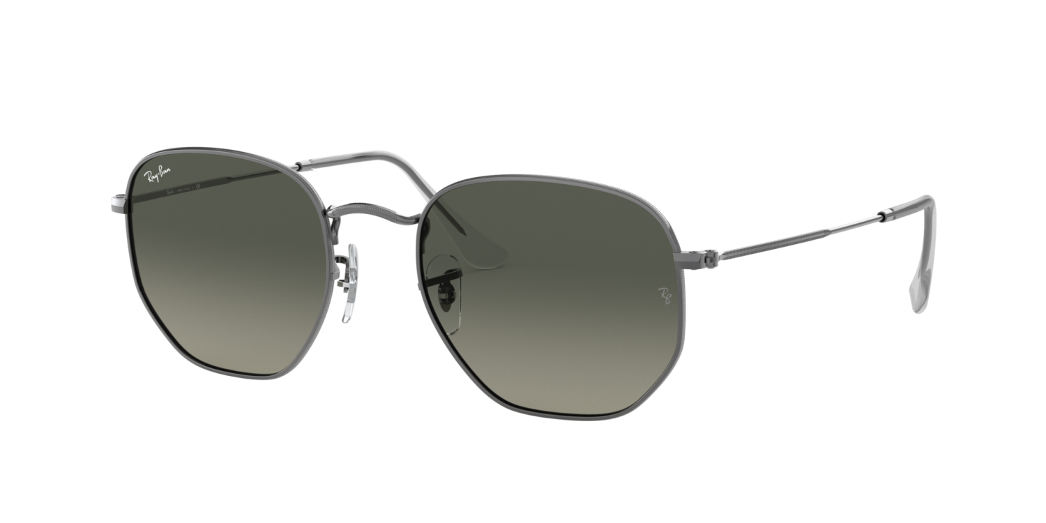 RAY-BAN RB 3548N 004/71 54 HEXAGONAL FLAT LENSES Unisex Damla Güneş Gözlüğü