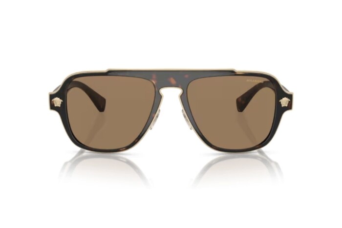 VERSACE VE 2199 1252LA 56 Unisex Güneş Gözlüğü - 2